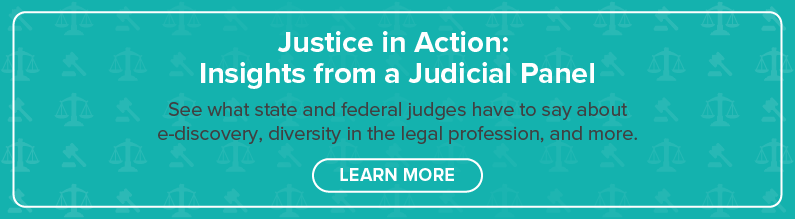 Hear Judicial Perspectives on e-Discovery and Justice for All